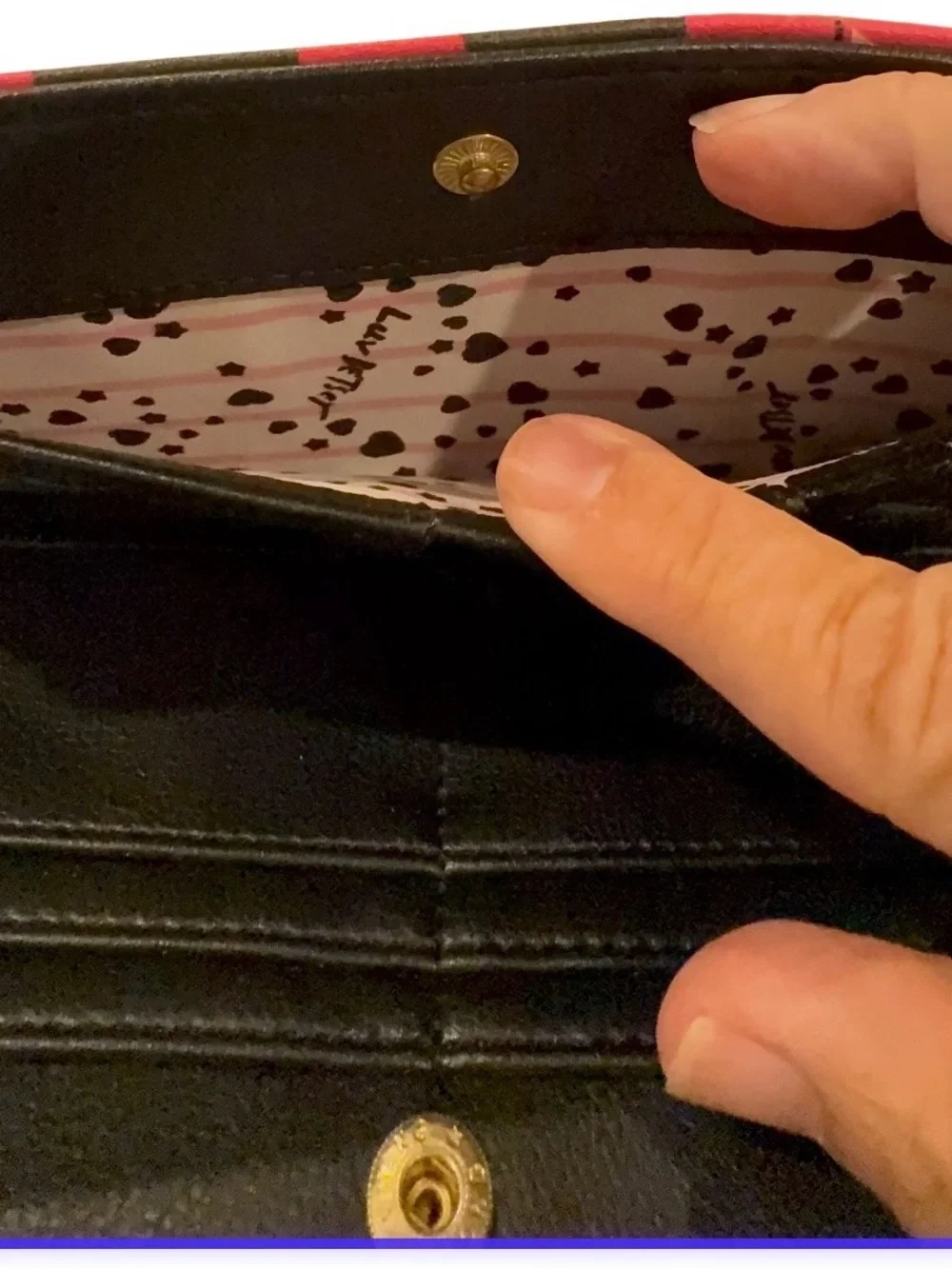 Luv Betsey by Betsey Johnson Kitsch Kitten Cat Wallet